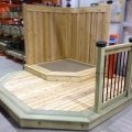 Store deck display at Home Depot (Midland)